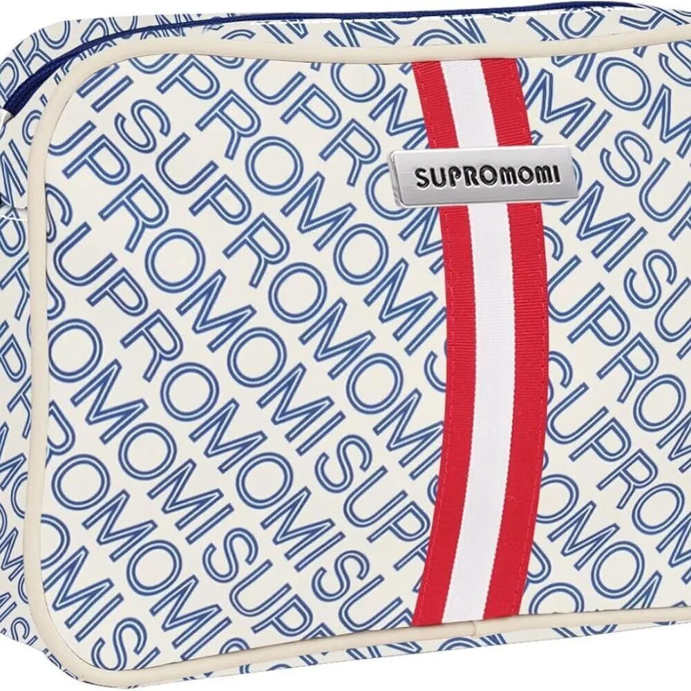 Women's Crossbody Bag Nylon Signature Print Travel Purse Organizer